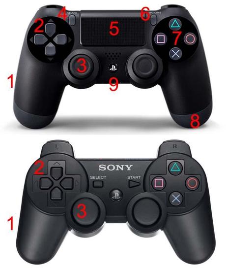 Dualshock 4 DualShock 3