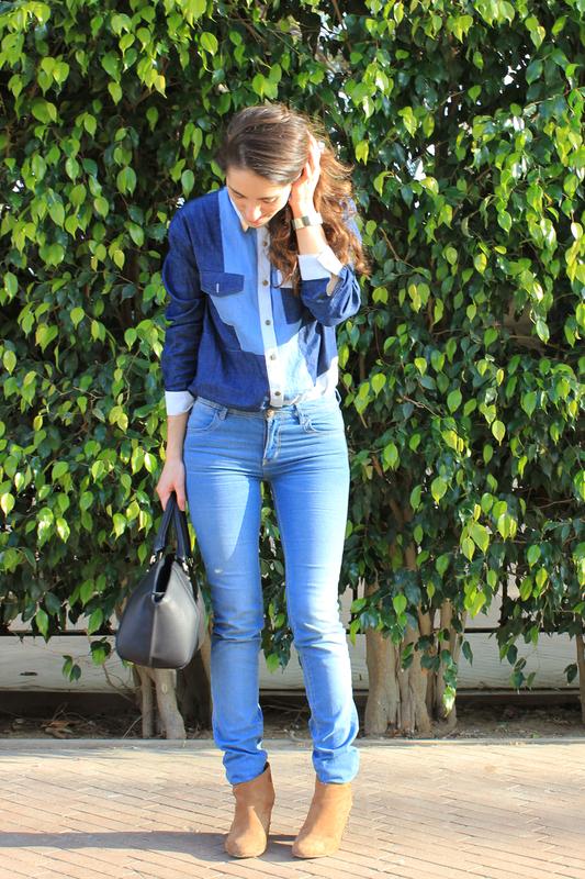 look total denim