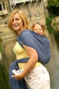 fulares portabebes calin bleu mochila cruzada