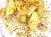 Pollo curry arroz basmati