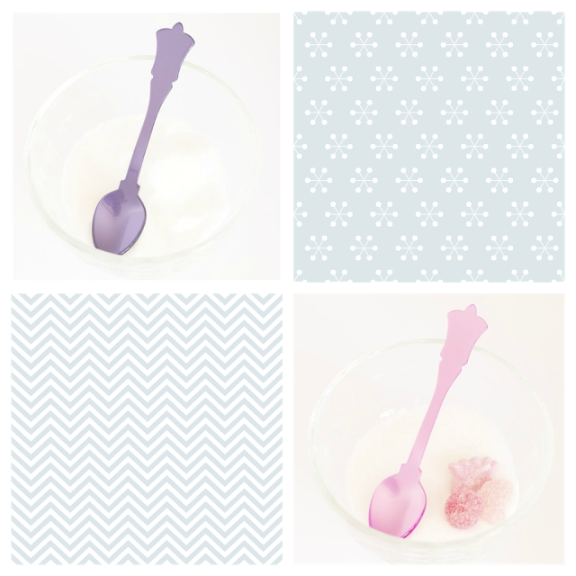 el color a la mesa - color on the table