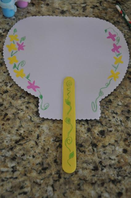 Abanico de cartulina