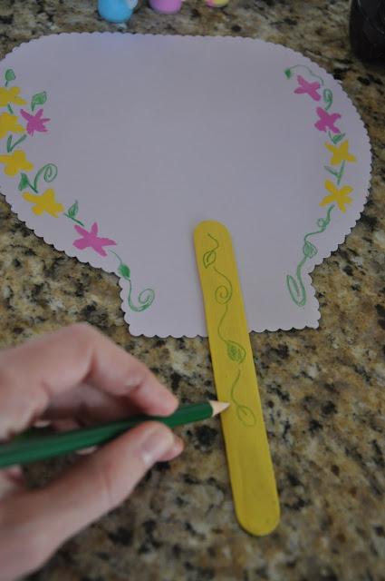 Abanico de cartulina