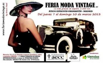 Feria de Moda VIntage en la Estación de Chamartín (Madrid)