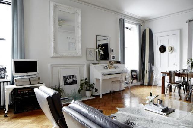 La casa Black & White de una viajera empedernida