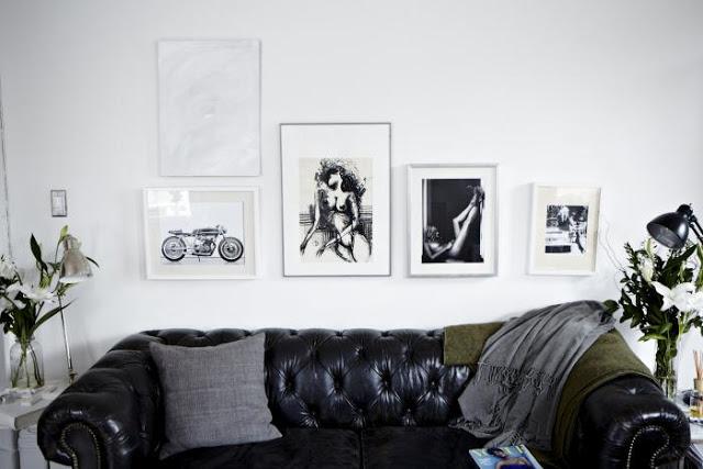 La casa Black & White de una viajera empedernida