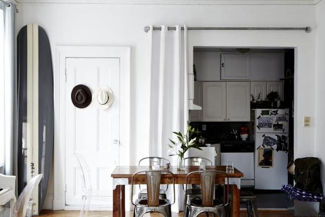 La casa Black & White de una viajera empedernida