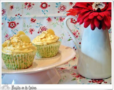 Cupcakes de limón y amapola