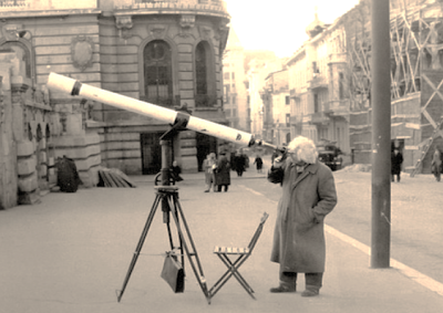 El telescopio precoz del artista