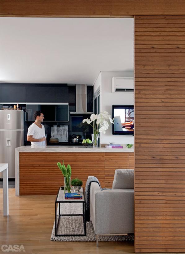 Deco+Design: Vivir ampliamente en un piso de 55 m