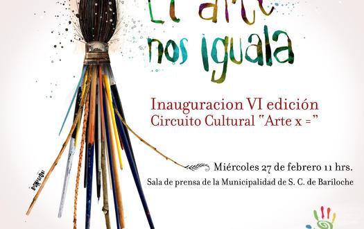Muestra de CRE-ARTE - Arte x = 2013 - San Carlos de Bariloche (Argentina)