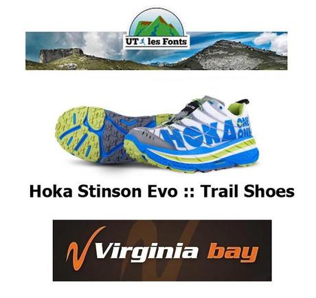 Las HOKA ONE ON ONE STINSON de VIRGINIA BAY han sido las zapatillas elegidas para correr el Ultra Trail Les Fonts de Xerta (Tarragona) Con el asesoramiento de Alberto Royo....