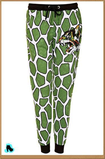 COLECCIÓN COMIC GIRL DE TOPSHOP Animal Embroidered Joggers 33,00 €