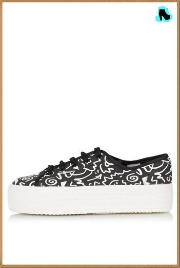 COLECCIÓN COMIC GIRL DE TOPSHOP TAMARA Flatform Lace Up Pumps 31,00 €