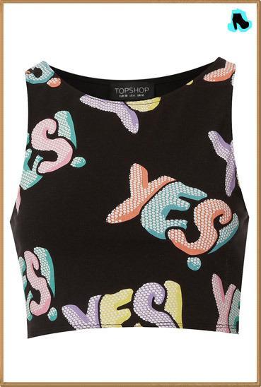 COLECCIÓN COMIC GIRL DE TOPSHOP Yes Crop 16,00 €