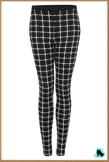 COLECCIÓN COMIC GIRL DE TOPSHOP Stripe Grid Cross Treggings 36,00 €