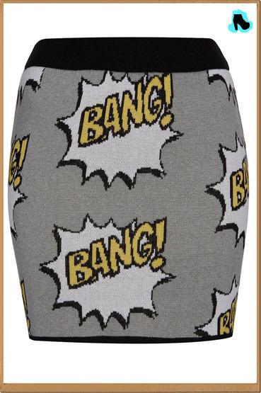 COLECCIÓN COMIC GIRL DE TOPSHOP Knitted Bang Skirt 42,00 €