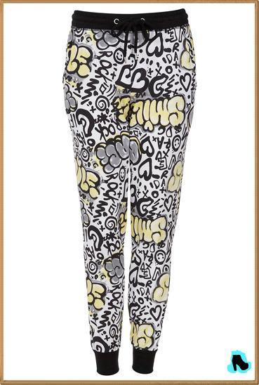 COLECCIÓN COMIC GIRL DE TOPSHOP Grafitti Print Joggers 33,00 €