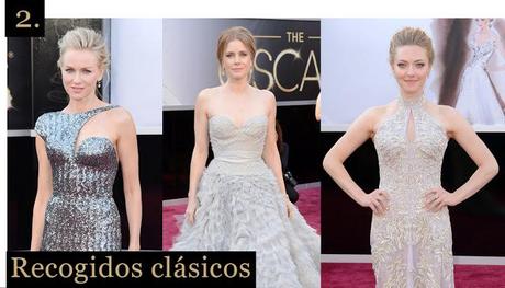 TENDENCIAS PEINADOS OSCARS 2013