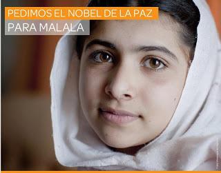 Grito de Mujer 2013 dedicado a Malala Yusufzai