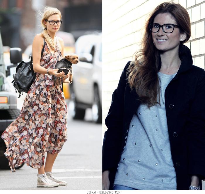 Inspiración - Usar lentes con estilo, si es posible!!