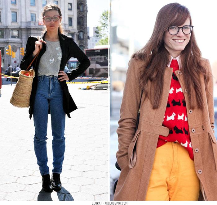 Inspiración - Usar lentes con estilo, si es posible!!