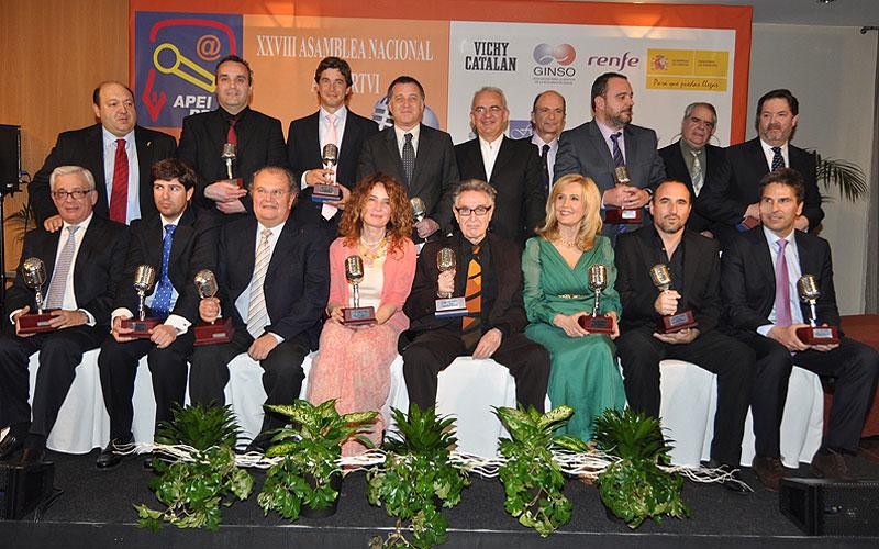 Todos los premiados en las distintas categorías