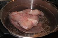 Risotto de espinacas con bacalao al pil pil