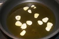 Risotto de espinacas con bacalao al pil pil