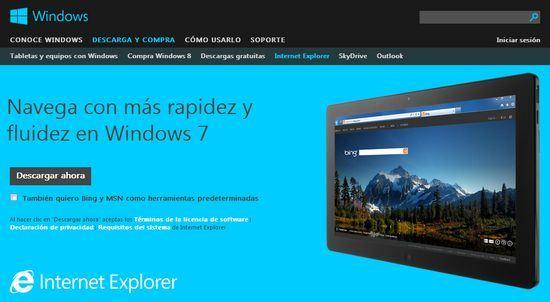 Ya se puede descargar Internet Explorer 10 para Windows 7 ...