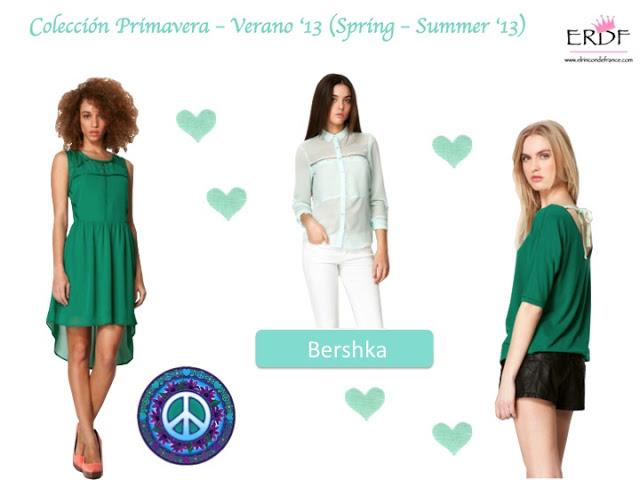 ¡Verde que te quiero verde! By Bershka