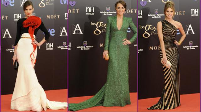 Premios Goya 2013: ¡Analizamos sus vestidos!