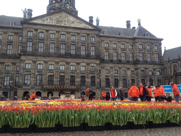 paisajismo urbano 021 Un dia de celebracion con flores