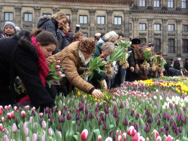 paisajismo urbano 011 Un dia de celebracion con flores