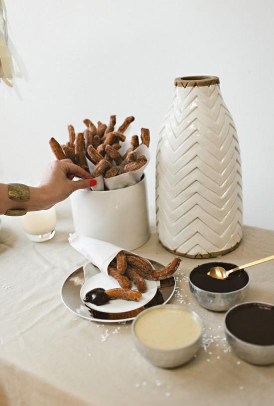 DECORA CON CHOCOLATE & CHURROS