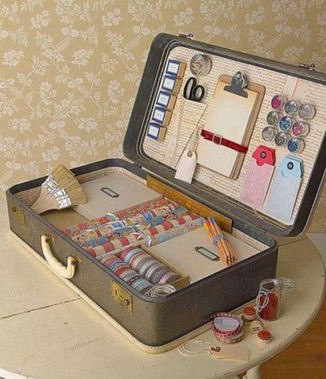 Reinventa con maletas vintage