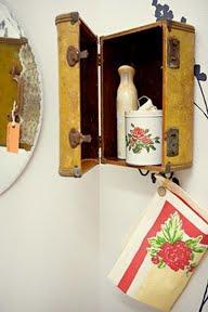 Reinventa con maletas vintage