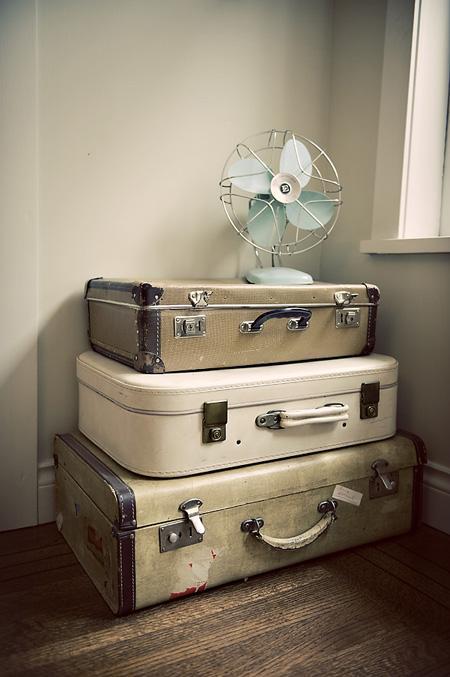 Reinventa con maletas vintage