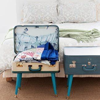 Reinventa con maletas vintage