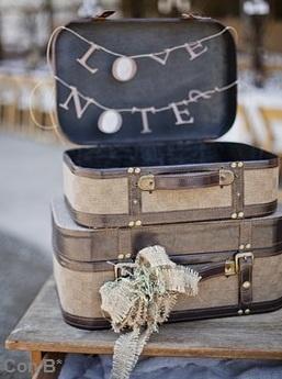 Reinventa con maletas vintage