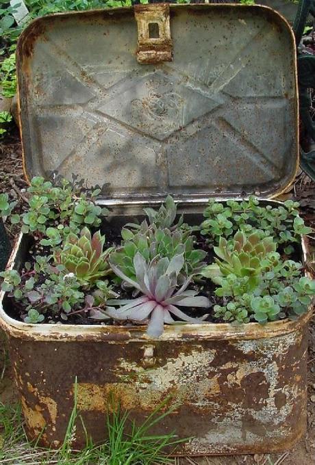 Reinventa con maletas vintage