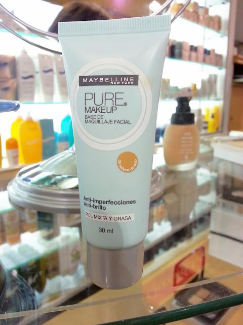 Nueva base de Maybelline, Pure Makeup