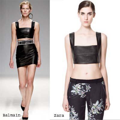 ss13 clones top balmain zara ss13 clones top balmain zara El ataque de los clones: Zara tops
