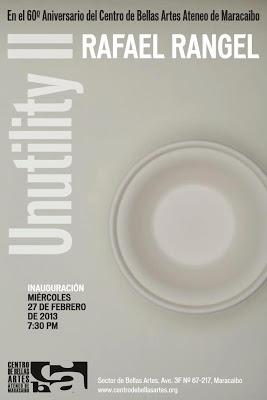 Rafael Rangel -Unutility II-invitacion
