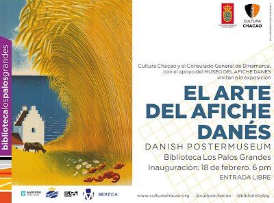 Afiches Daneses protagonizan muestra en la BLPG