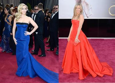 Las mejores vestidas de los Premios Oscar 2013