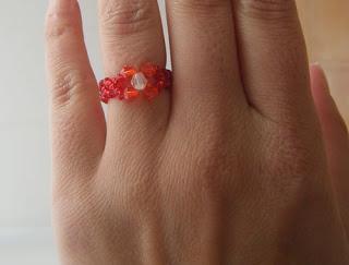 Un look, en negro y rojo :)