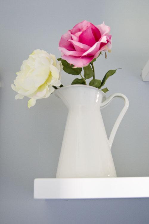 Sockerart florero jarron blanco ikea