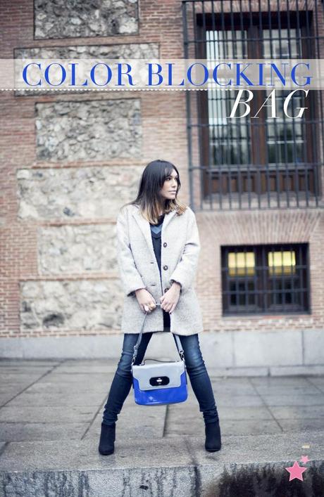 color blocking bag