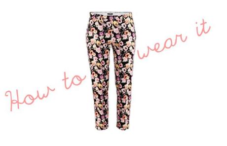 How T Wear It: floral print How T Wear It: floral print
